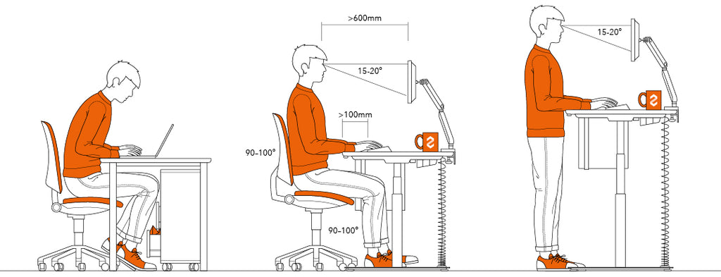 Posture Guide For Sitting And Standing
