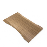UNITY 2.2 White c/w Bamboo Desk Tops - Sit Stand Double Adjustable Bench