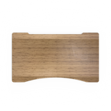 AGILE DUO 2.2C White c/w Bamboo Rectangle Desk Top