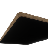 AGILE DUO 2.2C White c/w Bamboo Rectangle Desk Top