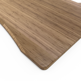 AGILE DUO 2.2C White c/w Bamboo Rectangle Desk Top