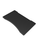 AGILE DUO 2.2C Black c/w VF Soft Edge Ergo Desk Tops