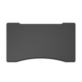AGILE DUO 2.2C Black c/w VF Soft Edge Ergo Desk Tops