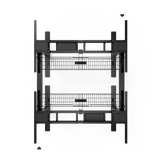 AGILE DUO 2.2C Black c/w MFC Desk Tops