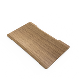 UNITY 2.2 White c/w Bamboo Desk Tops - Sit Stand Double Adjustable Bench