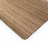 UNITY 2.2 White c/w Bamboo Desk Tops - Sit Stand Double Adjustable Bench