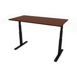 AGILE 1.2 Black c/w MFC Desk Top - Sit-Stand Adjustable Desk