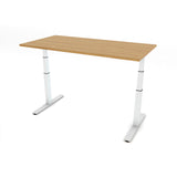 AGILE 1.2 White c/w MFC Desk Top