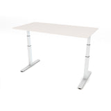 AGILE 1.2 White c/w MFC Desk Top