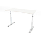 AGILE 1.2 White c/w VF Ergo Desk Top