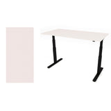 AGILE 1.2 Black c/w MFC Desk Top - Sit-Stand Adjustable Desk