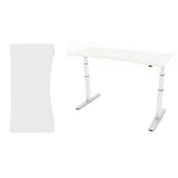 AGILE 1.2 White c/w VF Ergo Desk Top