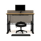 AGILE DUO 2.2C Black c/w MFC Desk Tops