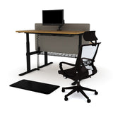 AGILE DUO 2.2C White c/w MFC Desk Tops