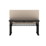 AGILE DUO 2.2C White c/w MFC Desk Tops