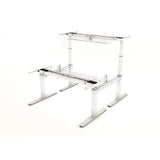 AGILE DUO 2.2C White c/w MFC Desk Tops