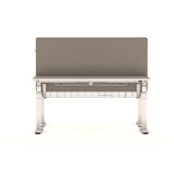 AGILE DUO 2.2C White c/w MFC Desk Tops