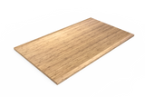 Bamboo Rectangle Table Top Flat Edge Profile