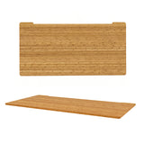 AGILE 1.2 White c/w  Bamboo Rectangle Desk Top