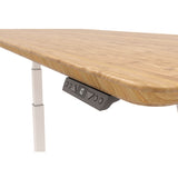 Bamboo Rectangle Table Top Shark Nose Profile