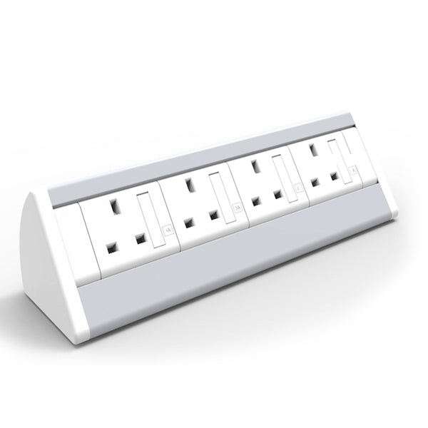 Desk Clamped Quad Socket Power Module: V2