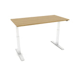 FLAIR 1.1 White c/w MFC Desk Top -