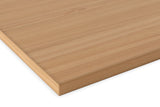 FLAIR 1.1 White c/w MFC Desk Top -