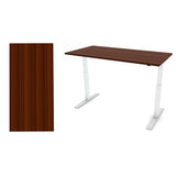 FLAIR 1.1 White c/w MFC Desk Top -