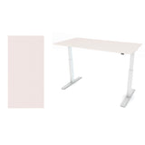 FLAIR 1.1 White c/w MFC Desk Top -
