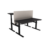AGILE DUO 2.2C Black c/w MFC Desk Tops
