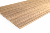 Bamboo Rectangle Table Top Flat Edge Profile