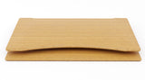 Bamboo Rectangle Table Top Flat Edge Profile