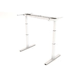 AGILE 1.2 White c/w  Bamboo Rectangle Desk Top